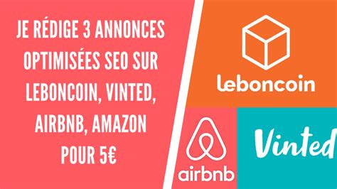 Je vais rédiger et optimiser SEO vos annonces Leboncoin Vinted Ebay