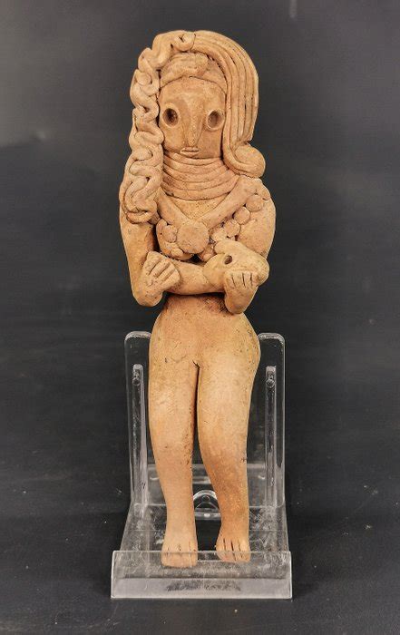 Ancient Indus Valley Terracotta Fertility Figurine - Catawiki