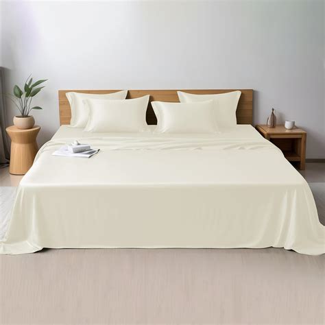 Linenwalas Organic Bamboo Sheets Set 4 Pc 100 Natural Softest