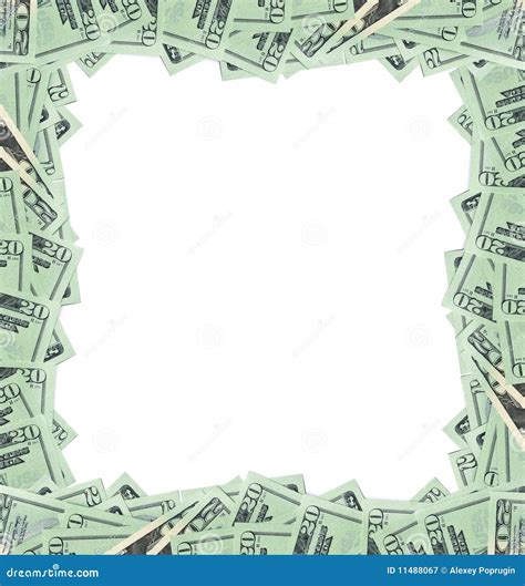 20 Dollar Bills Frame Royalty Free Stock Photography Image 11488067