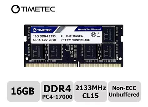 Memoria Ram 1 X 16gb Timetec Hynix Ic Ddr4 2133mhz Pc4 17000 Envío gratis