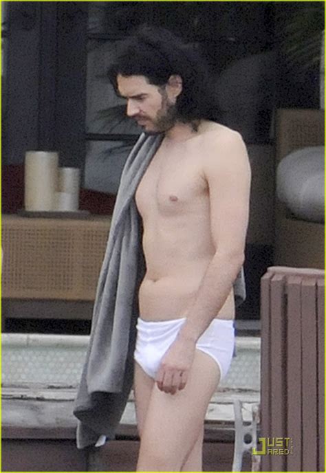 Russell Brand Tighty Whities In Miami Photo Russell Brand