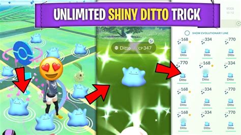 😍 100 Get Shiny Ditto In Pokemon Go How To Get Shiny Ditto Best