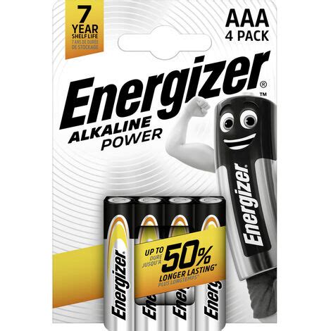 Energizer Power Lr Micro Aaa Batterie Alkali Mangan V St