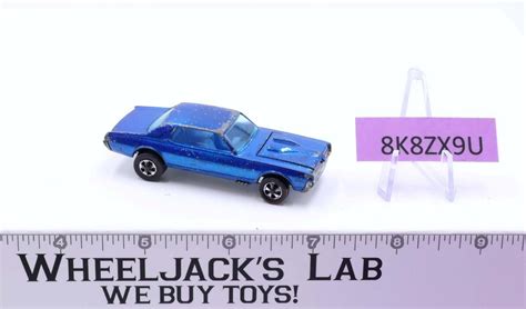 Custom Cougar Blue 1968 Hot Wheels Mattel Vintage Redline RL Wheeljack S Lab