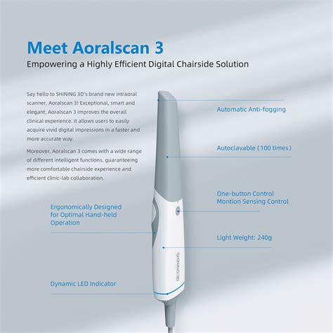 Intraoral Scanner Aoraslcan 3 Treedental