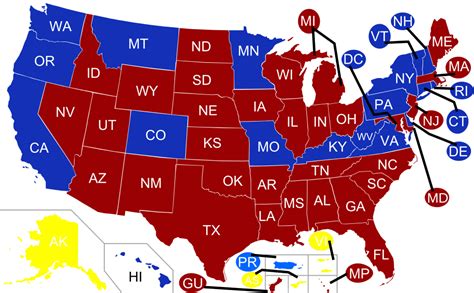 Map Of United States By Political Party 2024 Schedule 1