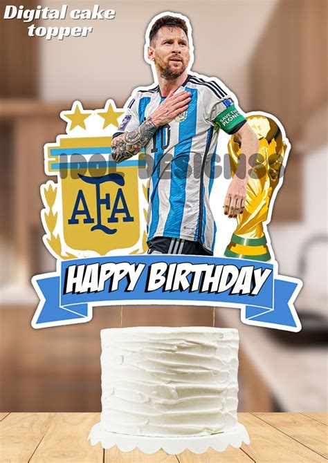 Messi Cake Topper Lionel Messi Cake Topper Leo Messi Printable Digital