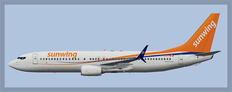 Sunwing Airlines Boeing 737 800 Fleet 2024 Atco Repaints