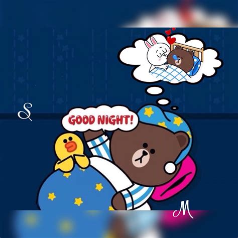 Good Night Good Night Image Good Night Quotes Cony Brown Brown