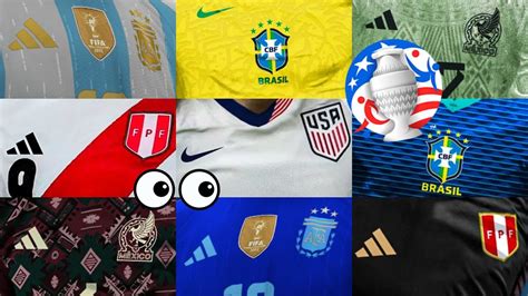 As Se Ver N Las Camisetas De La Copa Am Rica Youtube