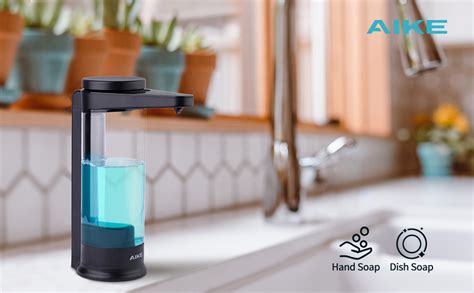 Aike Ml Dispenser Di Sapone Automatico Ricaricabile Dispenser Di