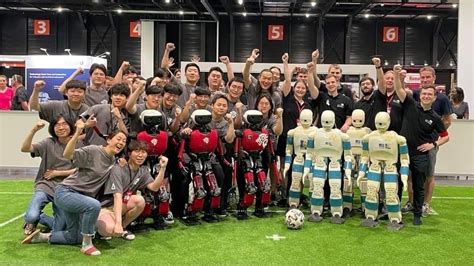 Congratulations To The Robocup Winners News Events Robotis