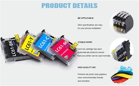 Amazon Wolfgray Compatible Lc Lc Ink Cartridges Pack