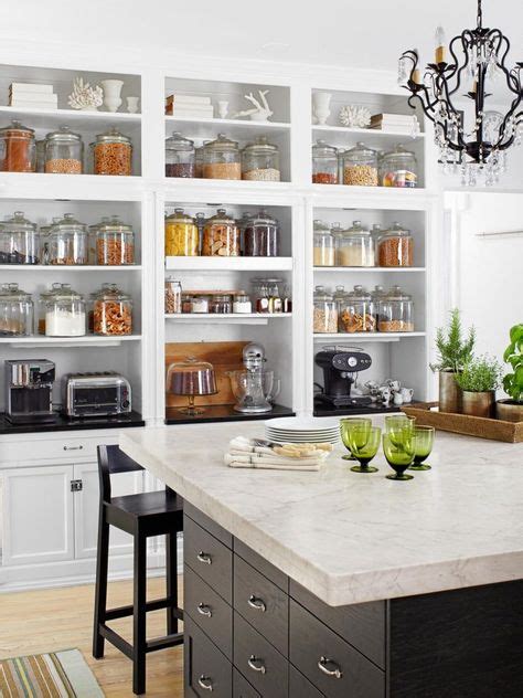 Inspiring Kitchens Organized With Glass Jars Home Sweet Home