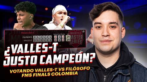 LA FINAL MÁS V1OL3NTA VALLES T VS FILOSOFO VOTAMOS LA GRAN FINAL DE