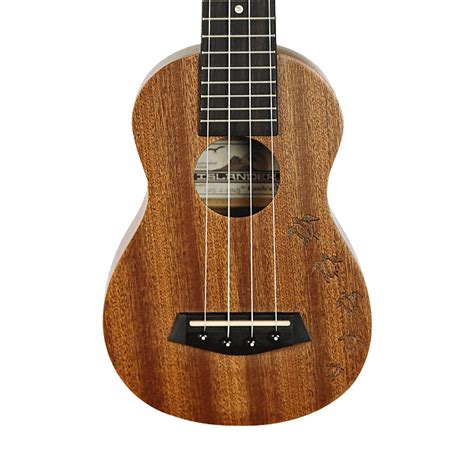 Islander Ms Hns Mahogany Soprano Ukulele With Honu Inlay Reverb