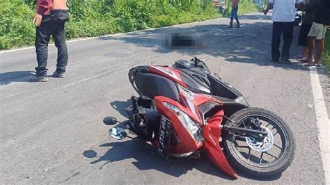 Kecelakaan Maut Seorang Pemotor Tewas Korban Hindari Jalan Lubang