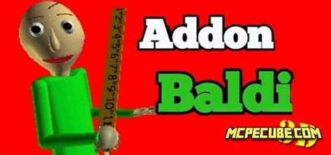 Baldi (Baldi's Basics) 3D Add-on 1.20+ | Minecraft PE Mods Addons