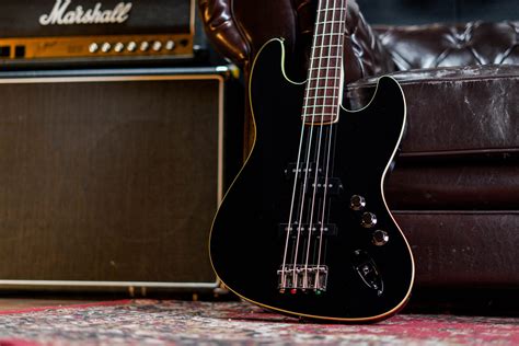 Fender Aerodyne Jazz Bass in Black - Guitar Gear Giveaway