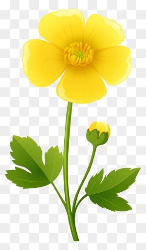 Yellow Flowers Clip Art