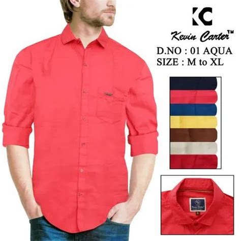 Kevin Carter Casual Plain Shirt Size M L Xl At Rs 235 In Ahmedabad