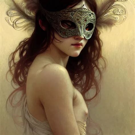 A Mask Of My Own Face Intricate Elegant Highly Stable Diffusion