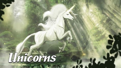 The History of Unicorns (Mysterious Legends & Creatures #7) - YouTube