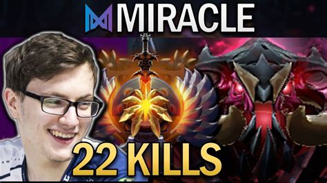 Shadow Fiend Dota Gameplay Nigma Miracle With Kills Youtube