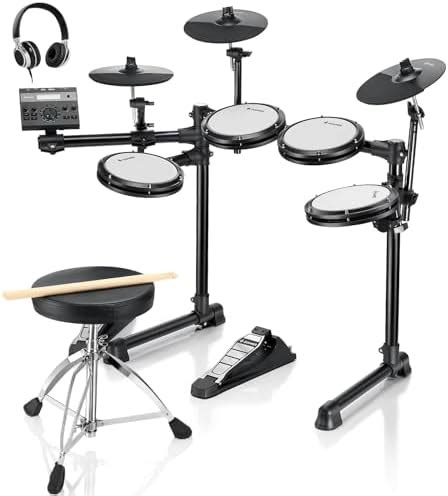 Amazon Donner DED 200 MAX Electronic Drum Set With Industry