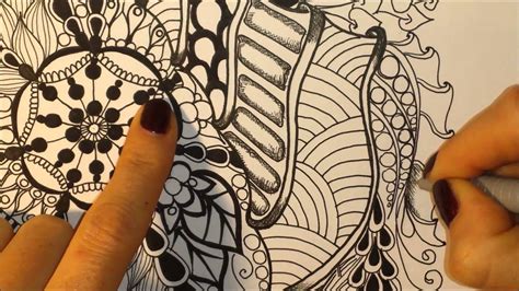 How To Draw Mandala Jak Narysowa Mandal Zentangle