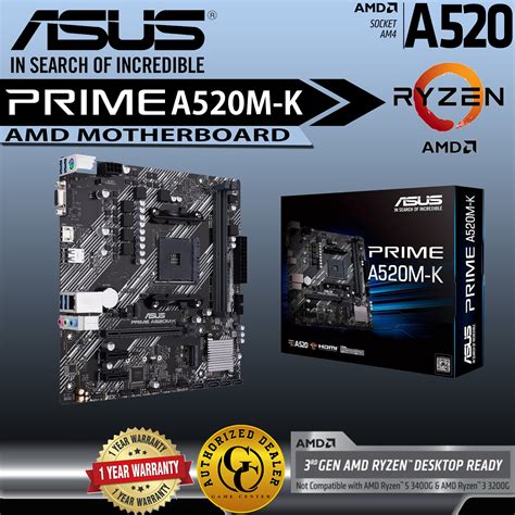 Asus Prime A M K Amd Am Socket For Amd Ryzen Micro Atx Motherboard