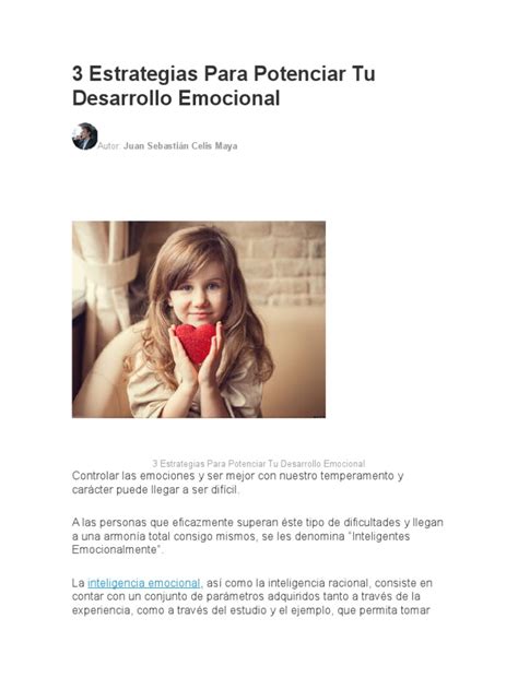 16 Hábitos De Las Personas Con Alta Inteligencia Emocional Pdf Inteligencia Emocional Las