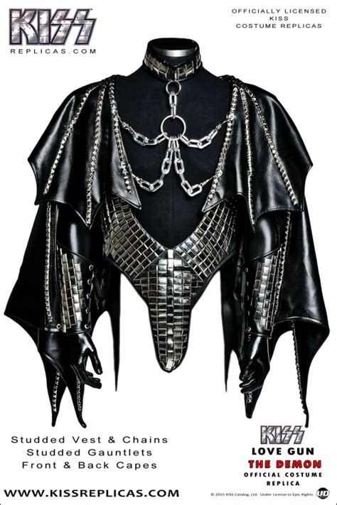 Kiss The Demon Love Gun Official Costume