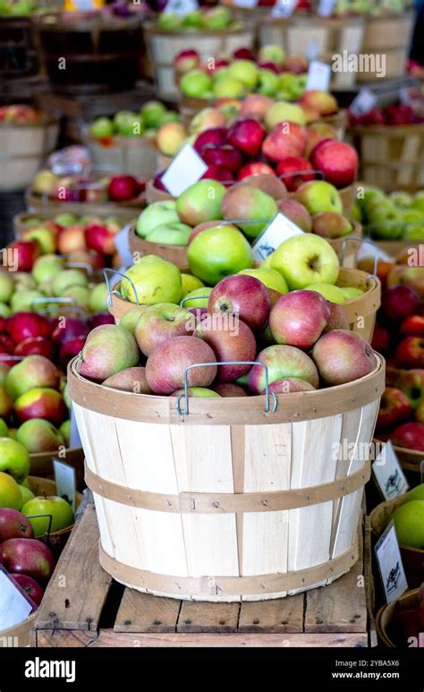 Many Varieties Of Apples Are For Sale At This Michigan Apple Orchard In