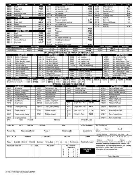 Free Printable Superbill Templates Pdf Psychotherapy Speech And Physical Therapy