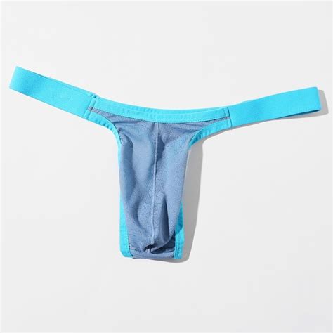 Men Sexy Low Rise Bulge Pouch Thong T Back G String Briefs Lingerie Underwear Ebay