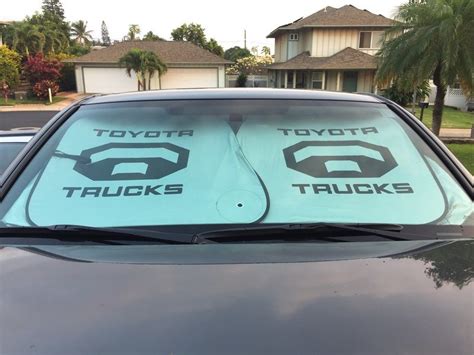 Toyota Tacoma Sun Shade Size