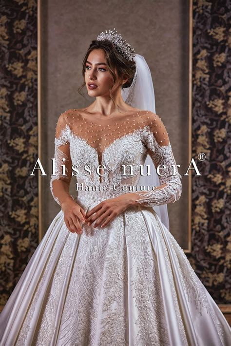 Beaded Wedding Dresses, Beaded Bridal Gowns- Alisse Bridal