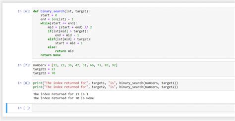 Program For Binary Search In Python Go Coding Hot Sex Picture