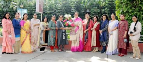 Kanya Maha Vidyalaya KMV Honours Principal Prof Dr Atima Sharma