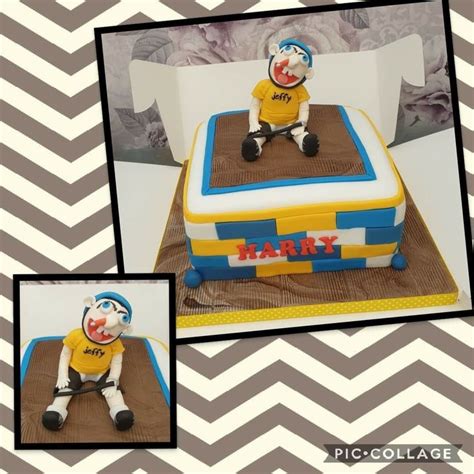 Jeffy Puppet Cake