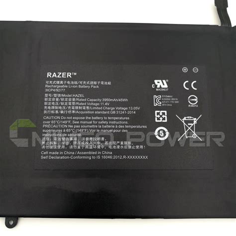 Genuine Icp Battery For Razer Blade Stealth Hazel Th Gen