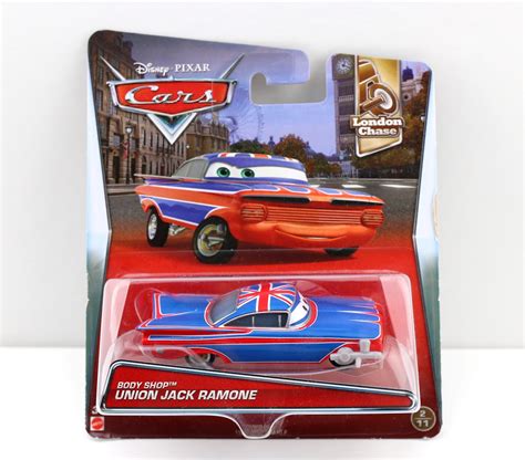 Dan the Pixar Fan: Cars 2: Body Shop Union Jack Ramone