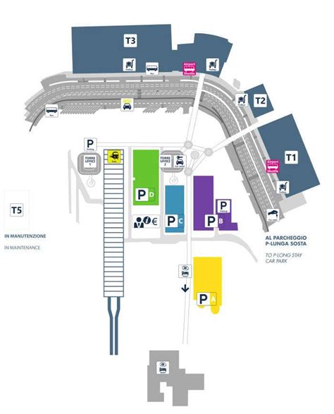 Map Of Rome Airport Transportation Terminal, 47% OFF