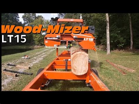 Woodmizer Lt Portable Sawmill In Action St Time Using The Lt