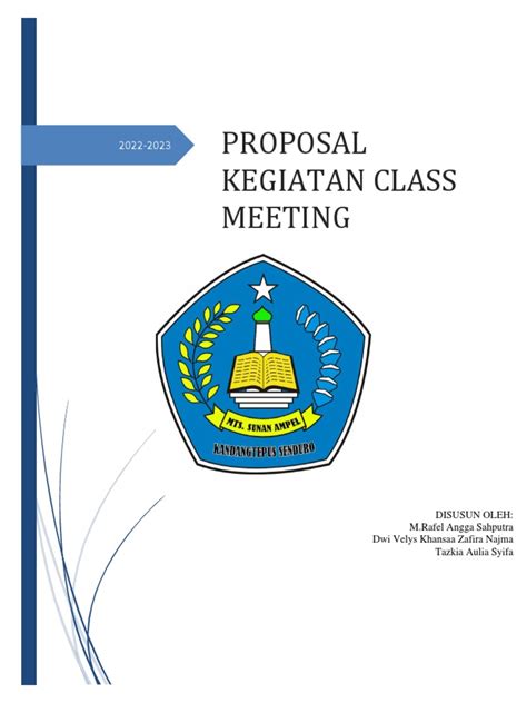 Proposal Kegiatan Class Meeting Kelompok 5 Pdf