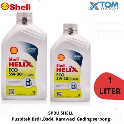 Jual Oli Mesin Mobil Lcgc Shell Helix Eco W L Shopee Indonesia