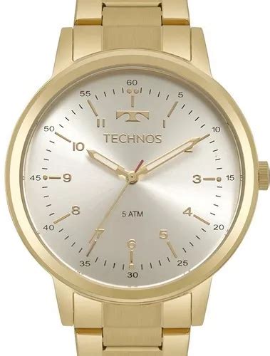 Reloj Technos Elegance Gold Para Mujer Mpo B Mercadolibre