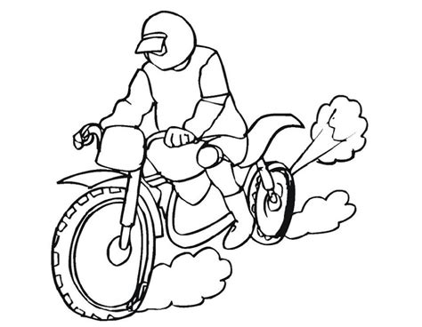 Раскраски мотоцикл - Сайт для мам малышей
